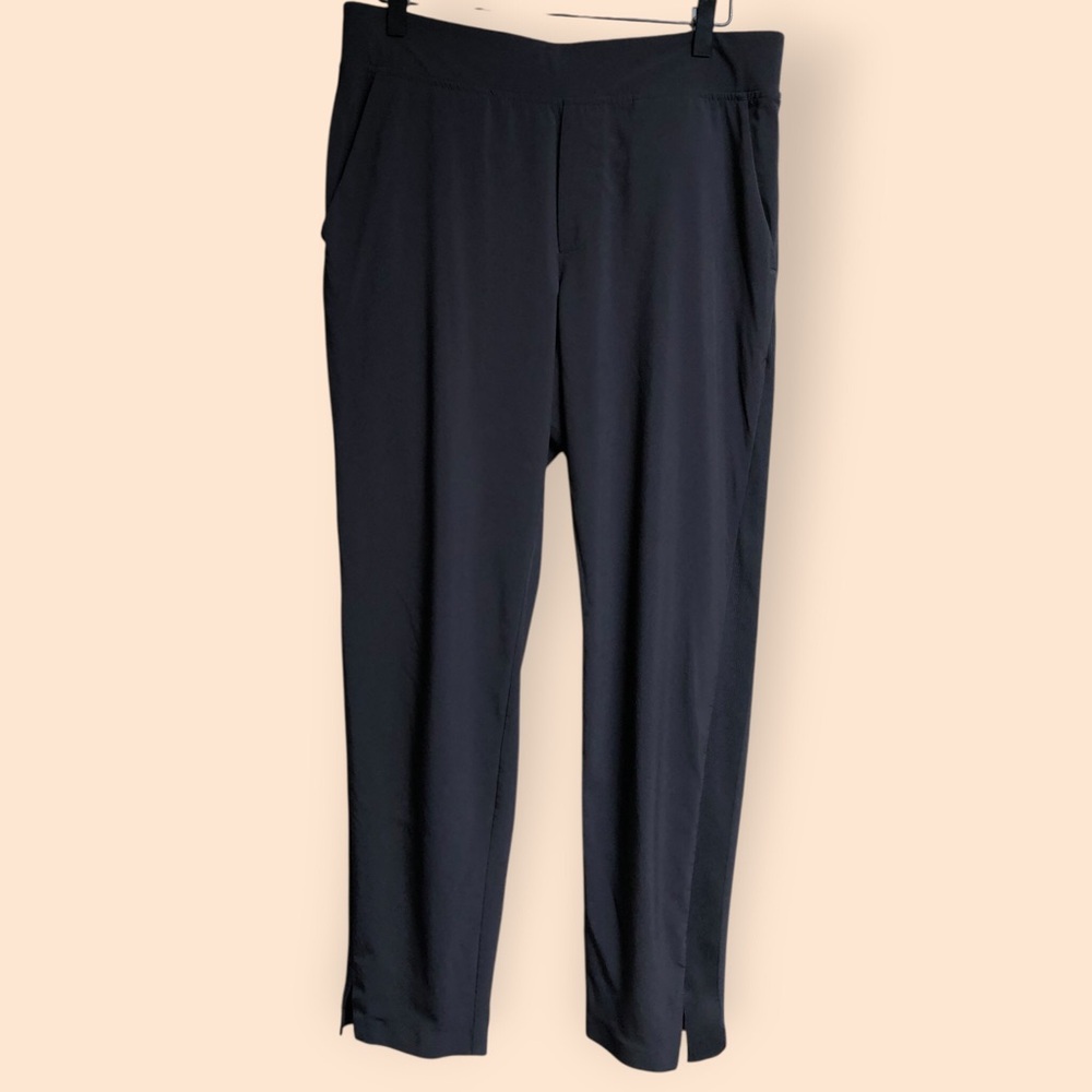 Athleta Brooklyn Mid Rise Ankle Pant Black Stretch Tailored Women’s Size 8
